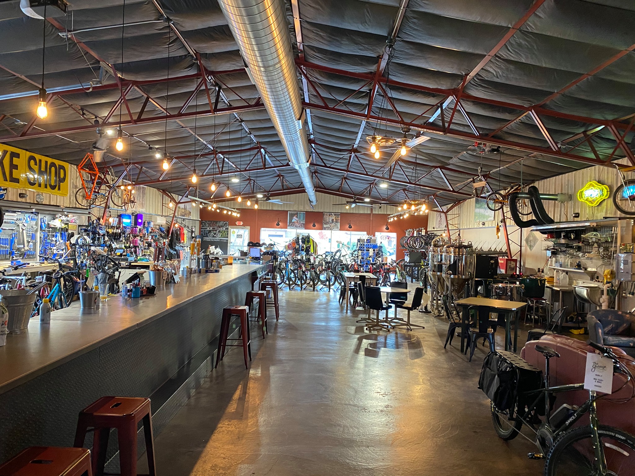 The Garage Bikes + Brews